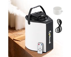 Sauna stoomgenerator 800W met afstandsbediening draagbare stoomsauna 3L watertank touchscreen temperatuurregeling voor thuisgebruik