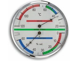 Sauna-Thermo-Hygrometer, Ø 136mm