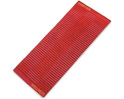 Saunahanddoek 80 x 200 cm Rood Katoen - Ideaal voor Sauna en Wellness