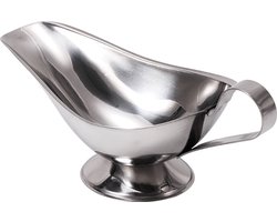Sauskom 150ml Schenkkan Jus Kom RVS Juskom Sauciere