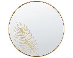 SAUVIE - Wandspiegel - Goud - MDF
