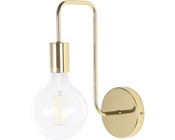SAVENA - Wandlamp - Goud - Metaal
