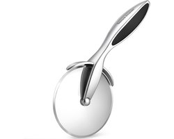 Savoré Kitchen Pizzasnijder - Pizzaroller & Pizzames - Snijwiel van Roestvrijstaal Ø 7 cm - Aluminium Handgreep