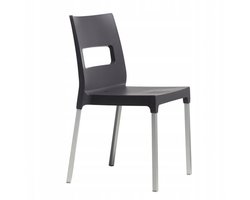 Scab Design Maxi Diva Stoel - Antraciet, Aluminium Poten