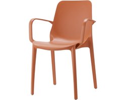 Scab Ginevra stapelbare tuinstoel - Terracotta
