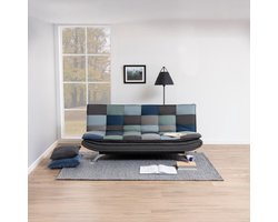 Scandes - Durin Slaapbank Grijs/ Blauw