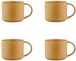 SCANDI mok 50cl - 4 stuks - Oker