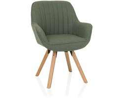 SCANDI SOFT - Gestoffeerde stoel Mint