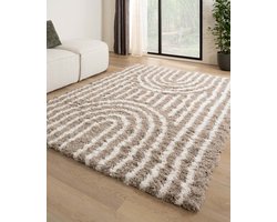 Scandinavisch vloerkleed - Cozy Arch beige 200x300 cm