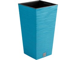 Scandinavische bloempot met schotel Blauw Grote Plantenbak Tuin en Balkon