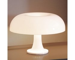 Scandinavische Mushroom lamp - Paddenstoel lamp - Witte Retro lamp - Paddestoel lamp - Sfeerlamp - Retro tafellamp - Vintage lamp