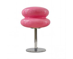 Scandinavische Retro Tafellamp - Tafellamp Slaapkamer - Vintage lamp - Glazen lamp - Sfeerlamp - Dimbare lamp - Retro tafellamp - Tafellamp woonkamer