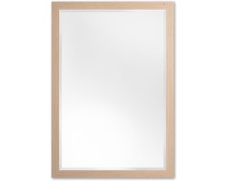 Scandinavische Spiegel 38x48 cm Licht Hout - Kate