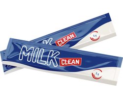 Scanpart melksysteem reiniger 10 sticks - Reinigingspoeder - Geschikt voor Bosch Delonghi Jura Krups Miele Nespresso Philips Saeco Siemens - Melkreiniger - Melkcircuit - Alternatief voor CA6705 - RI9124 - Universeel