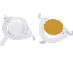 Scanpart opplakbare drogervoeten - Verhinderen verschuiven van de droger - Geschikt voor AEG Beko Bosch LG Miele Samsung Siemens Whirlpool - Universeel - 4 stuks