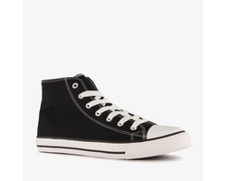 Scapino canvas heren gympen zwart - Maat 46