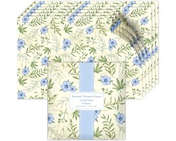 Scent-Hi Geurende Kastpapier Lade Liners Perfect Fris Linnen voor Laden, Planken, Garderobekast, Dressoir, 6 Vellen 22,8 * 22,4 * 0,5 cm