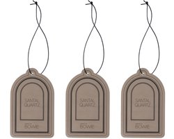 Scents by Bowie Santal Quartz - Kastparfum - 3-pack - Tot 40 dagen - Geurhanger kledingkast