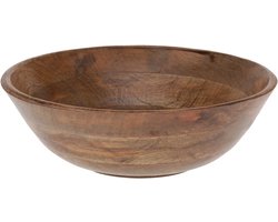 Schaal Houten 30 cm, 2,6 l - Fruitschaal - Serveerschaal - Schaaltje