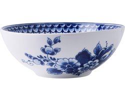 Schaal Paauw blauw - Porselein