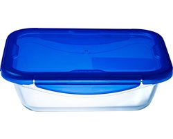 Schaal Rechthoek met Deksel, 0,8 liter - Pyrex | Cook & Go