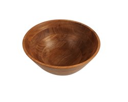 Schaal teakhout groot 32 cm