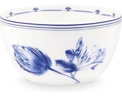Schaal Tulp - Porselein - Heinen Delfts Blauw - Janny vd Heijden