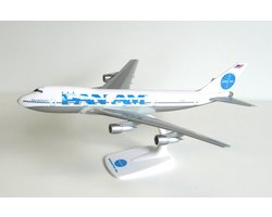 Schaalmodel vliegtuig Pan Am Boeing 747-100 schaal 1:250 lengte 28,27cm