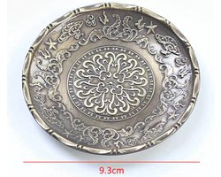 Schaaltje Amberblokjes - Kleur: Brons - Stijl Arabisch - Amberblok schaaltje - Schaal - Woondecoratie - Woon - Wonen - Deco - Decoratie - Sfeer en beleving - Sober - Landelijk - Modern - Klassiek - Interieur - Sfeertje - Stoer - Amber - Amberblok