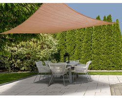 Schaduwdoek 2.4 x 2.4 m - zandkleur