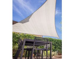 Schaduwdoek driehoek 3x3x3m - off white