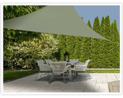 Schaduwdoek - driehoek - groen - 3,6 x 3,6 x 3,6 meter - Zonwering
