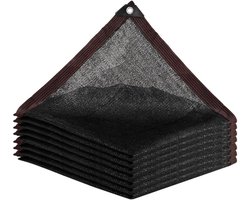 Schaduwdoek met Oogjes - Privacydoek Afschermdoek - Tuin Afschermen - Scheurvast Ademend Materiaal - 1x3 meter - Groen