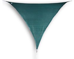 Schaduwdoek - Waterdoorlatend - Driehoek - Gelijke zijden - 4x4x4 m - Zonnedoek - Groen