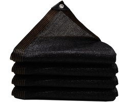 Schaduwnet, 95% UV-beschermingsnet, winddicht schaduwdoek voor kas, plantenafdekking, kas, tuin, pergola, gazon en dierenverblijf, 3x4m