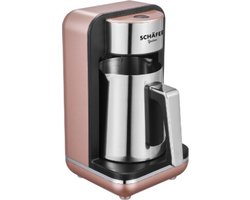 Schafer - Elektrische koffiemachine - Cezve - Koffiezetapparaat - Turkse koffiemachine - Koffie - RVS - Rose Goud - Elektrikli - 220-240V -