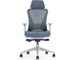 Schaffenburg ergonomische bureaustoel NEN600. Getest en gecertificeerd volgens de NEN-EN 1335-1:20 norm. Kleur Lichtgrijs. 3 jaar garantie!!