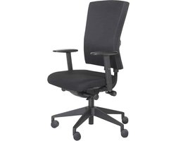 Schaffenburg serie 300 NEN Comfort ergonomische bureaustoel met aluminium voetkruis en 5 jaar volledige garantie. NEN-EN 1335 gecertificeerd