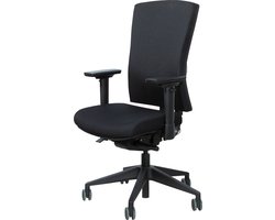 Schaffenburg serie 400-NPR Comfort ergonomische bureaustoel met zwart voetkruis en NPR-1813 normering!