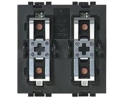 Schakelaar 2 Functies - Lichtschakelaar Bediening - Verlichting Sturen - MyHome Systeem Compatibel - 0.19 dm³ - Wit
