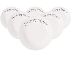 Schalen Amazing not perfect Statement ø 18,7 cm Set van 6