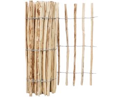 Schapenhek Rol Hazelaarhout 500 x 100 cm - Latafstand 7 - 8 cm