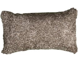 Schapenvacht kussen | Teddy sahara - Crossbreed 30x50cm