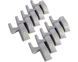 Scharnier Verlichting - Kastlampjes - Meubel Verlichting - Automatische Sensor - Compact Formaat - Warm Koel Wit