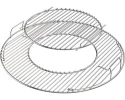 Scharnierend grillrooster 57 cm voor Weber houtskoolgrills - Vervanging voor 8835 One-Touch Master-Touch