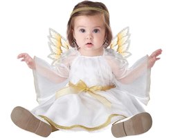 Schattig Engelen Kostuum voor Baby's | 6-12 Maanden
