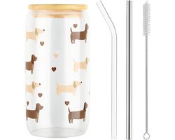 Schattig Teckel ontwerp voor decoratie, cadeau of als huisdieraccessoire - 22 x 11.5 cm