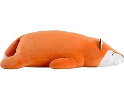 Schattige 45 cm Vos Pluche Kussen – Superzachte Kawaii Corgi Pluche Speelgoed, Perfect Cadeau Voor Baby's, Peuters En Vrienden