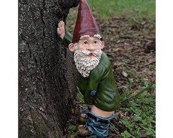 schattige en grappige kabouter die plast-Tuindecoratie-Duurzaam harsmateriaal