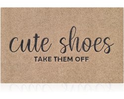 Schattige Welkomstmat voor Deur - Antislip en Duurzaam Tapijt voor Binnen en Buiten